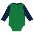 thumbnail image 4 of Infant Navy Notre Dame Fighting Irish Double Up Long Sleeve Bodysuit & Pant Set, 4 of 5