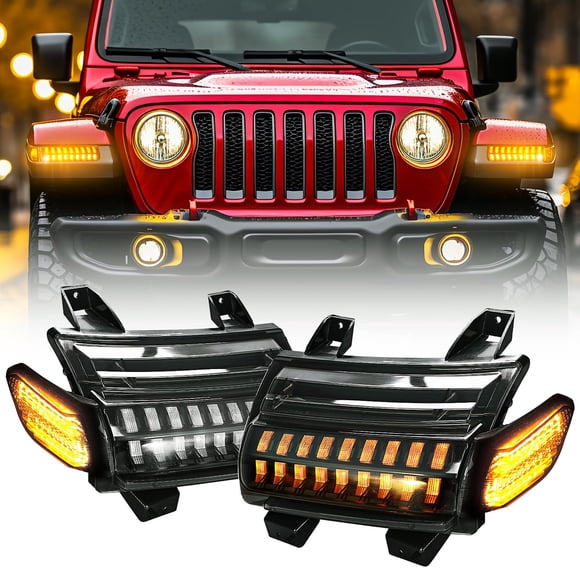 Kit de luces LED ahumadas LX-LIGHT para Jeep Wrangler JL JT