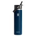 thumbnail image 1 of Hydro Flask Wide Flex Straw Cap Indigo 24 Oz, 1 of 1