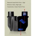 thumbnail image 4 of 10x25 Binoculars - Low Light, Night Vision, Portable, High Magnification, Camping, High Definition, 4 of 7
