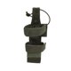 thumbnail image 1 of Water Bottle Carrier Camping Hiking Water Bottle Holder Outdoor Adjustable Webbing Kettle Cover Green, 1 of 5