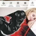 thumbnail image 3 of Orinice Motorcycle Warm Lightweight Blanket Soft Fleece Blankets All Seasons Excellent Hand Feel Plush Blankets 60x80in, 3 of 6