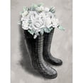 thumbnail image 3 of Prime, Marcus 19x24 Black Modern Framed Museum Art Print Titled - Rain Fall Blooms 1, 3 of 5