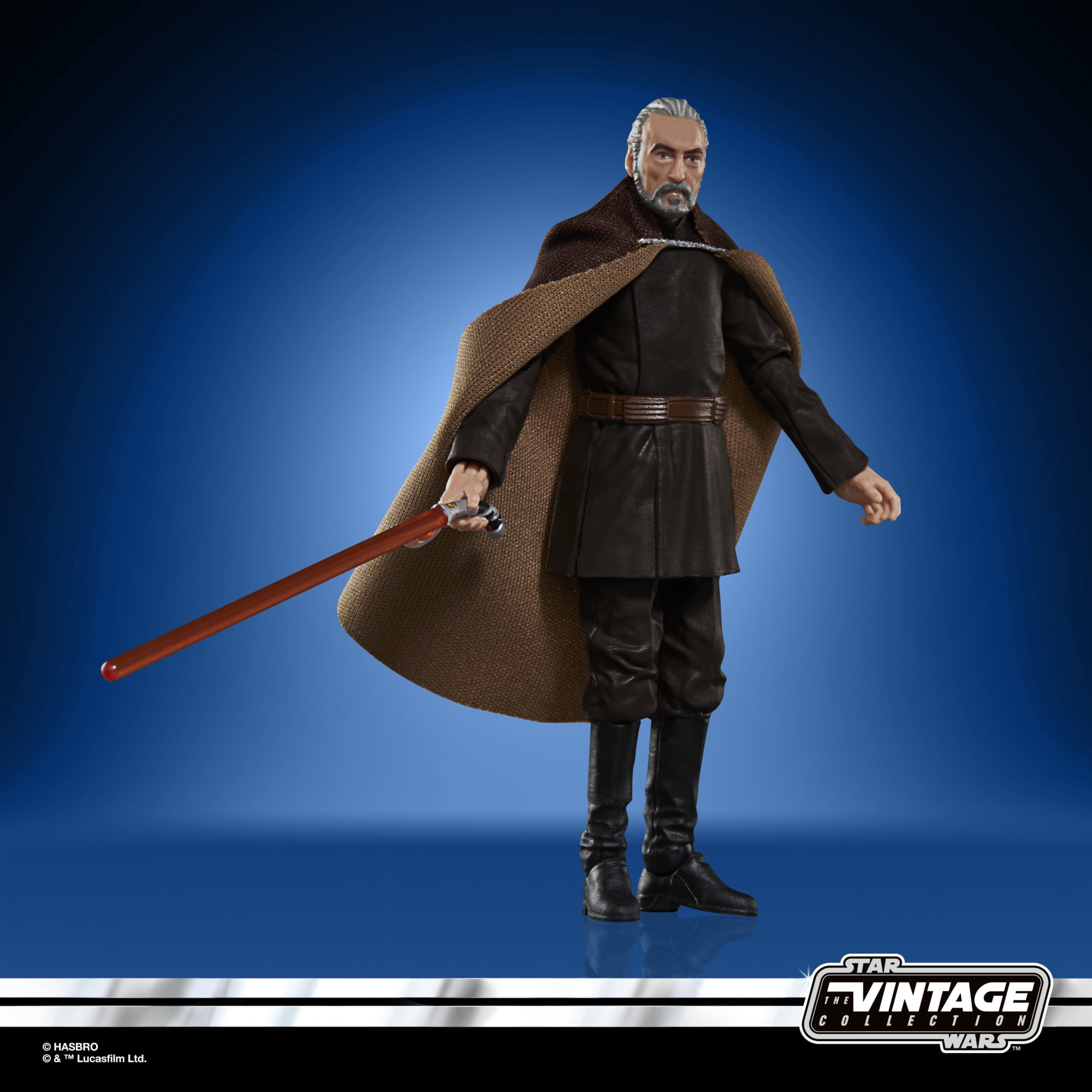 Star Wars The Vintage Collection Count Dooku, Star Wars: Attack of the Clones Action Figure (3.75”)