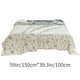 thumbnail image 3 of Manta de verano de punto, cómoda, ideal para quienes duermen con calor. Ideal para sofá y cama. Manta de verano de fibra de poliéster., 3 of 6