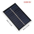 thumbnail image 2 of 0.6W 6V Small Solar Panel Module DIY Polysilicon for Toys Charger 5Pcs, 2 of 4