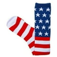 thumbnail image 3 of 18.5" PATRIOTIC STARS KNEE HIGH SOCKS - 1 Pair, 3 of 3