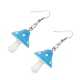 thumbnail image 3 of Sonducket Gotas para los oídos Pendientes de goma de plástico Forma de hongo Mujer Oreja Colgante Joyería Decoración Regalo, Amarillo Ropa, zapatos y accesorios Miscelánea azul Sonducket AP000945-02, 3 of 6