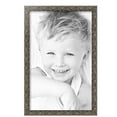 thumbnail image 2 of ArtToFrames 14" x 22" Silver Picture Frame, 14x22 inch Silver Wood Poster Frame (WOM-4993),  Pack, 2 of 7