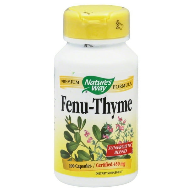 Nature's Way FenuThyme 100 Capsules