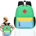 thumbnail image 1 of Blekii 16-Inch School Backpack – with Chest Buckle & Reflective Strip, Large Capacity Backpack, 1 of 6