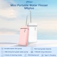thumbnail image 2 of Limpiador de dientes Irfora ENPULY Mini Flosser de agua portátil M6plus Irrigador oral eléctrico con IPX8 Impermeable / Tres modos de limpieza / 1100mAh Limpiador de dientes de viaje de larga duración Irfora Limpiador de dientes, 2 of 7