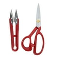thumbnail image 2 of Stainless Steel Sewing Scissors Set with Ergonomic Rubber Handle for Fabric Cutting Suitable for Most Age Appropriate People, 2 of 8