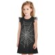 thumbnail image 1 of Fotbe A Web With A Spider Vestido de Dormir para Niñas de 3 a 10 Años, Mangas Cortas, Estilo Princesa, Pijama Camisón con Mangas Voladas-Medium, 1 of 6