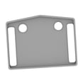 thumbnail image 2 of kowaku Plastic Walker Tray Storage Table Mobility Basket for Meals Reading Easy Install gray, 2 of 8