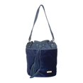 thumbnail image 1 of Aryana Adi-12-Bl Chic Bleu à Cordon Style Seau Fermeture Éclair Sac à Main pour Femmes, 1 of 1
