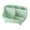 Green, variant on Large Capacity Multi-Grid Creative Desktop Stationery Storage Pen Holder, Minimalist Desk Organizer, September Ready Supply For New Semester Note Planning & Fall Office Sundry Sorting-(Blue)