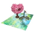 thumbnail image 5 of Pop Up Valentines Card, 3D Love Tree Hearts Couple Wedding Card for Her, Wife, Husband, Him, Couple; Ideal Gift for Wedding, Romantic Birthday, Anniversary, Mothers Day, 6x8 inch, 5 of 6