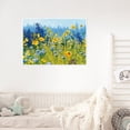 thumbnail image 3 of Pintura al óleo por números FLhrweasw Acrílico Hecho a mano Mar de flores Arte decoración, 3 of 9