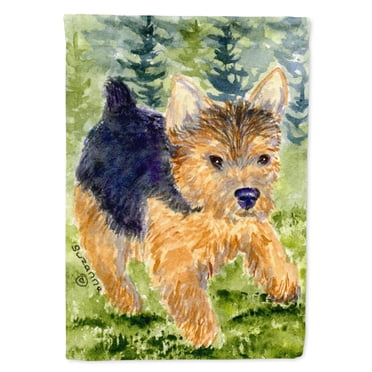 Norwich Terrier Garden Flag