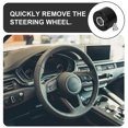thumbnail image 4 of KAKOWELY Steering Wheel Quick Release Steering Wheel Hub Adapter Quick Release Disconnect Adapter,2.64X"X2.24"X1.61", 4 of 5