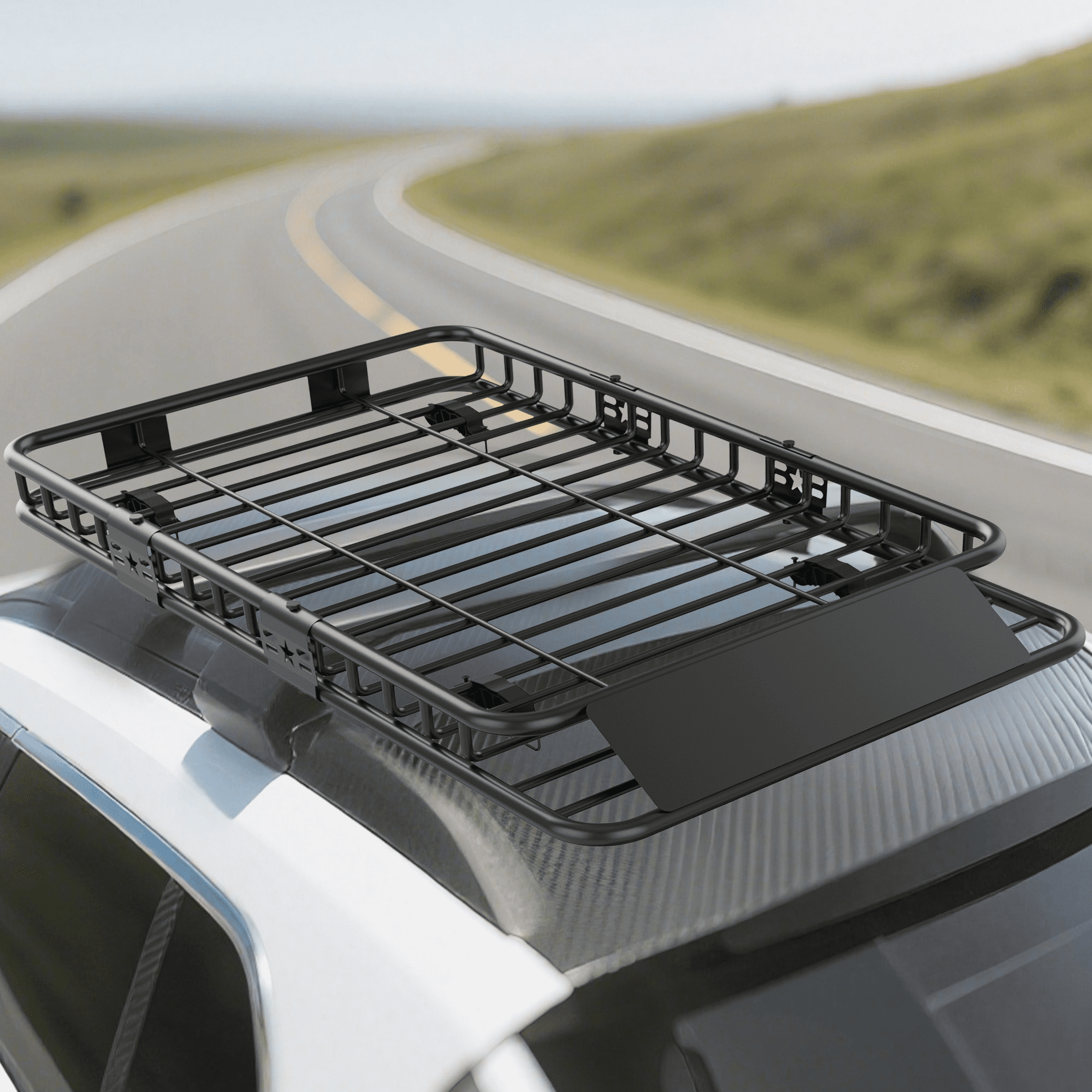 GOGRANT Roof Rack Heavy Duty 200LB Steel Universal 64" x 39" x 6"