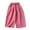 Hot Pink, variant on Toddler Baby Girls' Palazzo Pants Lightweight Cotton Elastic Waist Pleated Wide Leg Pants Baggy Casual Trousers 1-11 Y
