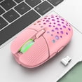 thumbnail image 2 of Gaming Mouse with Lightweight Honeycomb Shell,Ultralight Ultraweave Cable,RGB Backlit Lamp Effect,3 Modes Up to 3200 DPI Optical Sensor for PC Gaming, 2 of 7
