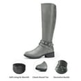 thumbnail image 6 of Women Knee High Riding Boots Classic Equestrian Style Comfortable Tall Boots for Casual or Dress Wear, 6 of 8