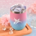thumbnail image 4 of iTi Direct Unicorn Gift Set, 11 Pieces, Glow in Dark Blanket, Tumbler, for Girls Age 3-10, 4 of 9