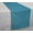 Aqua, variant on Waterproof Canvas Table Runner by Penny's Needful Things (3 Feet Long - SCALLOPED) (White)