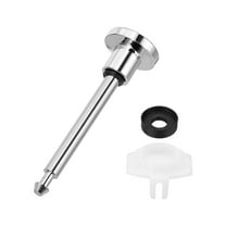 1 Set Tub Spout Diverter Repair Kit, Bathtub Leaky Faucet Repair Replacement Parts Includes 1 x Valve Stems, 1 x Cup Seals and 1 x Gate (Plating, Silver)