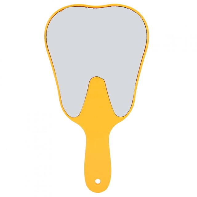 Espejo dental, mango de plástico lindo de moda, espejo dental para dientes, espejo dental, características de vanguardia