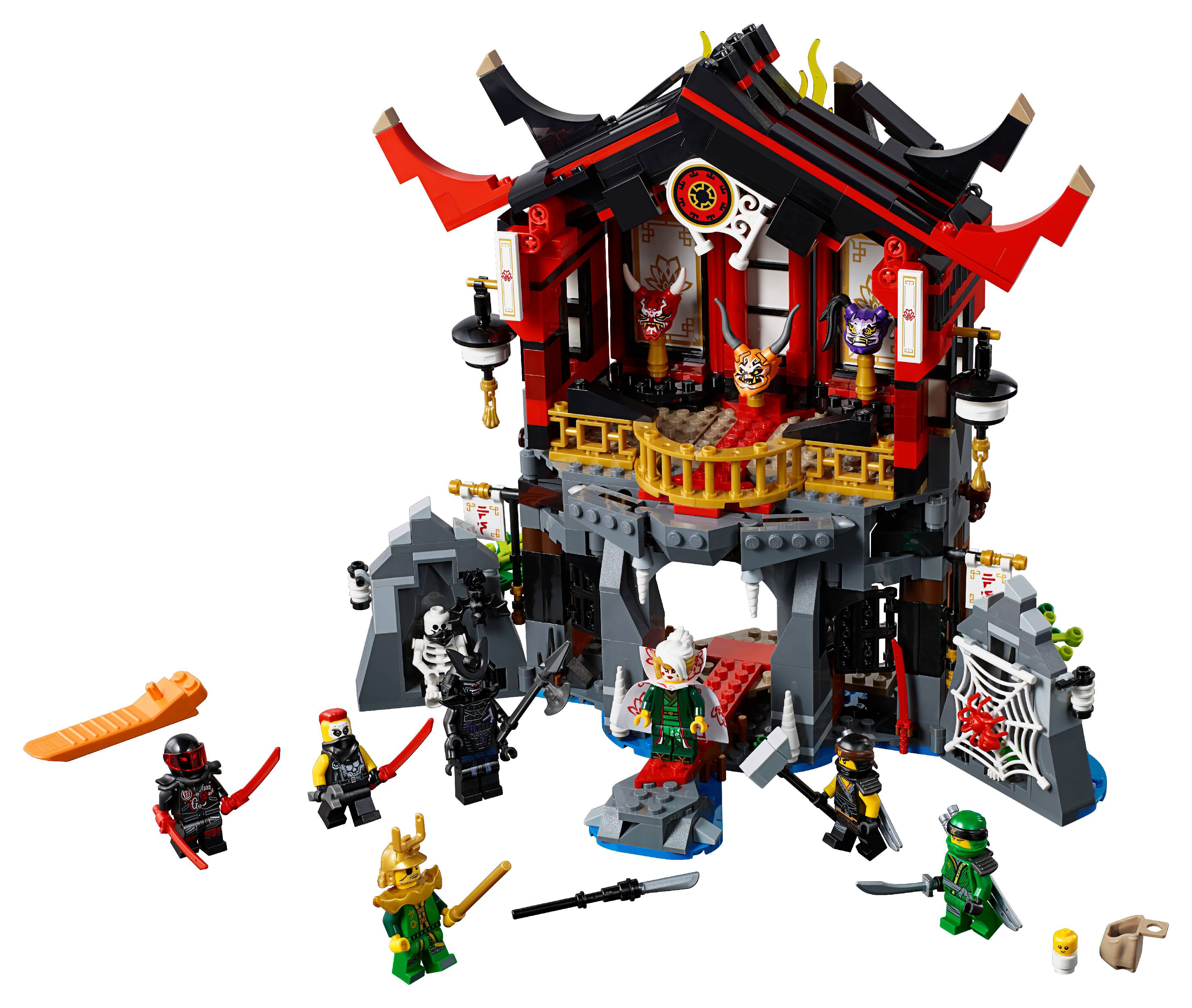 pedicab vogn Med vilje LEGO Ninjago Temple of Resurrection 70643 - Walmart.com