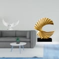 thumbnail image 2 of Escultura de resina de ángel, adorno decorativo, obra de arte abstracta para oficina, dormitorio, inauguración de la casa, estantería, pasillo, escrit, 2 of 8