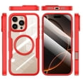 thumbnail image 5 of Elegant Choise Case with Built-in Screen Protector for iPhone 16 Pro Max/16 Pro/16 Plus/16 Full Coverage Phone Cover, Red, 5 of 14