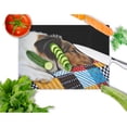 thumbnail image 2 of Carolines Treasures AMB1037LCB Day Dreamer Collie Glass Cutting Board Large, 12H x 16W, multicolor, 2 of 2