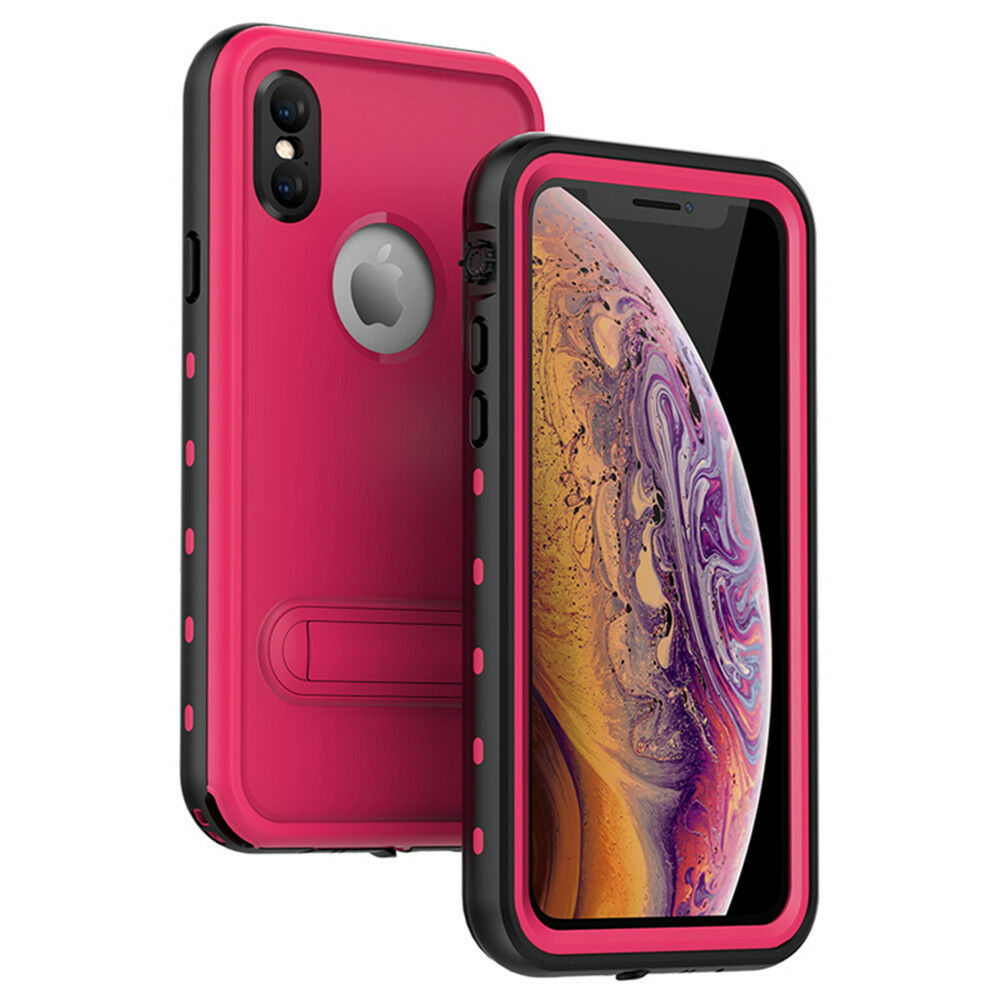 iPhone XR Case Waterproof with Float Strip, IP68 Underwater 2m Life