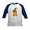 Navy/White, variant on CafePress - Halloween Letter R Witch Monogram Kids Baseball Je - Kids Cotton Baseball Jersey, 3/4 Sleeve Shirt