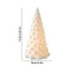 thumbnail image 2 of Árbol de Navidad Decoraciones Árbol de Navidad de Cerámica Escritorio Decoración Del Hogar Regalo de Navidad Diseño de Escena Pequeña Apoyos Árbol de Navidad Pequeño Blanco, 2 of 6