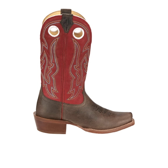 Justin Boots Mens Ante Up Medium Square Toe Cowboy Mid Calf Boots