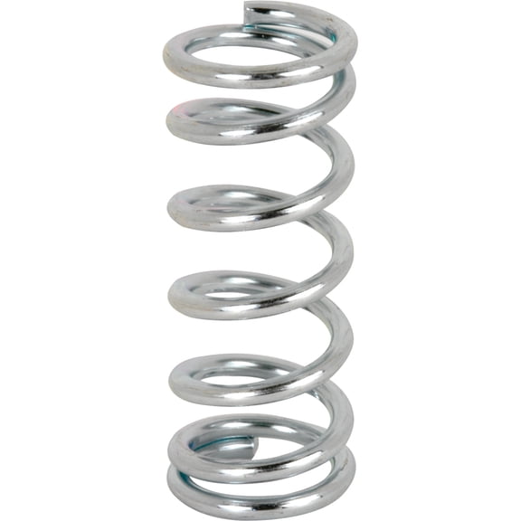 Compression Spring, 9/16 in. x 1-3/8 in. x .072 Wire Diameter, Spring Steel (2-pack)