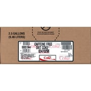 Diet Coke Caffeine-Free Soda Syrup Concentrate Bag-in-Box, 2.5 Gallon
