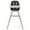 Black, variant on ELLEGNT 6-in-1 Baby High Chair, Feeding Chair, Convertible Highchair with 5-Point Harness, Removable Tray & PU Cushion for Babies and Toddlers in Gray