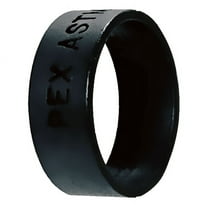 25 Pcs XFITTING 5/8 Inch Copper Pex Ring Black Oxidized Surface