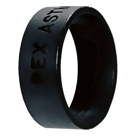 25 Pcs XFITTING 5/8 Inch Copper Pex Ring Black Oxidized Surface