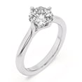 thumbnail image 2 of Meryn Jewel 1.57 Ct Cushion Cut Lab Created Diamond Engagement Ring - 14K White Gold Plated Wedding Ring for Women's - Anniversary Jewelry for Celebrating Love and Commitment - Womens Wedding Jewelry, 2 of 7