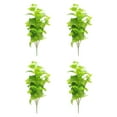 thumbnail image 1 of Bearachild Planta simulada verde de bajo mantenimiento 4x para decoración interior y exterior Planta falsa interior o exterior Decoración, 1 of 6