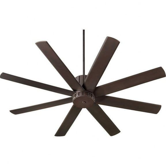 96608-86-Quorum Lighting-Proxima - Ceiling Fan in Soft Contemporary style - 60 inches wide by 18 inches high-Oiled Bronze Finish-Oiled Bronze Blade