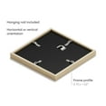 thumbnail image 3 of Oak Wood and Glass Single Picture Frame 10x10, 3 of 7